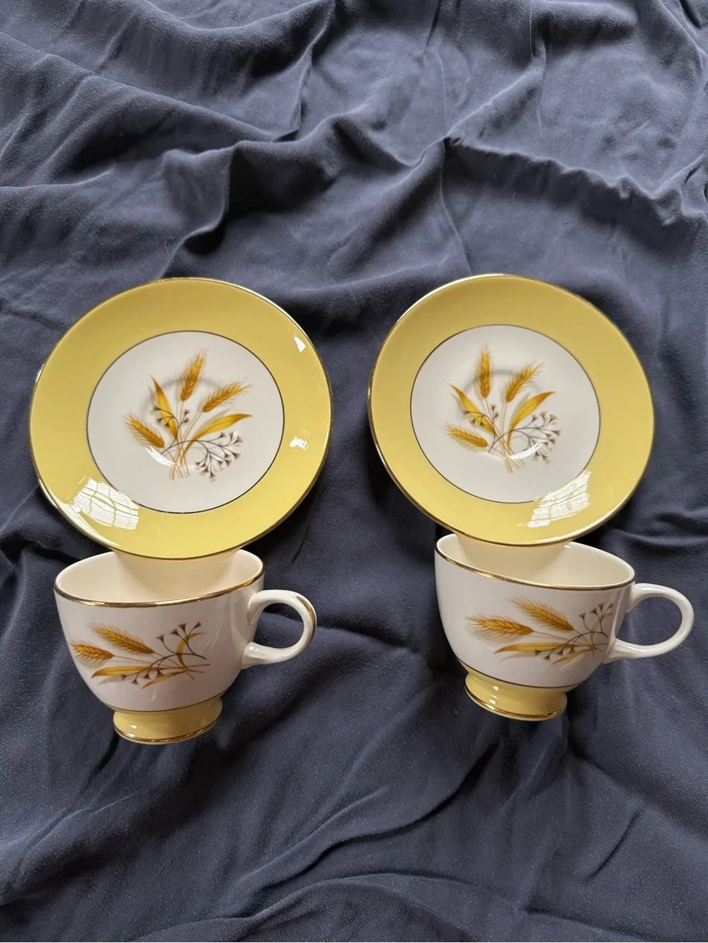 Century Service pair teacups